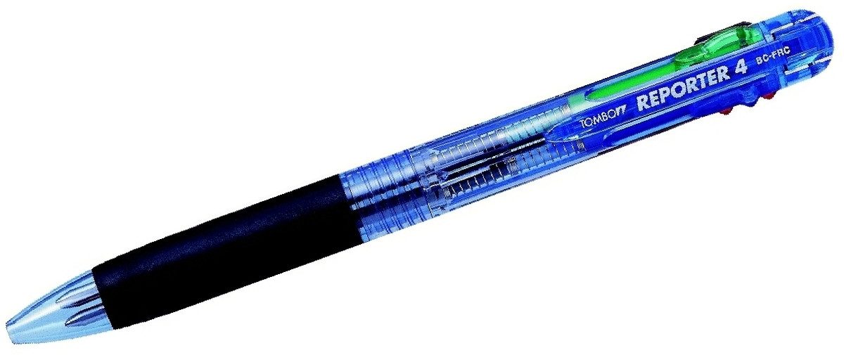 TOMBOW Ручки Vierfarbkugelschreiber Reporter 4 transluzent/blau