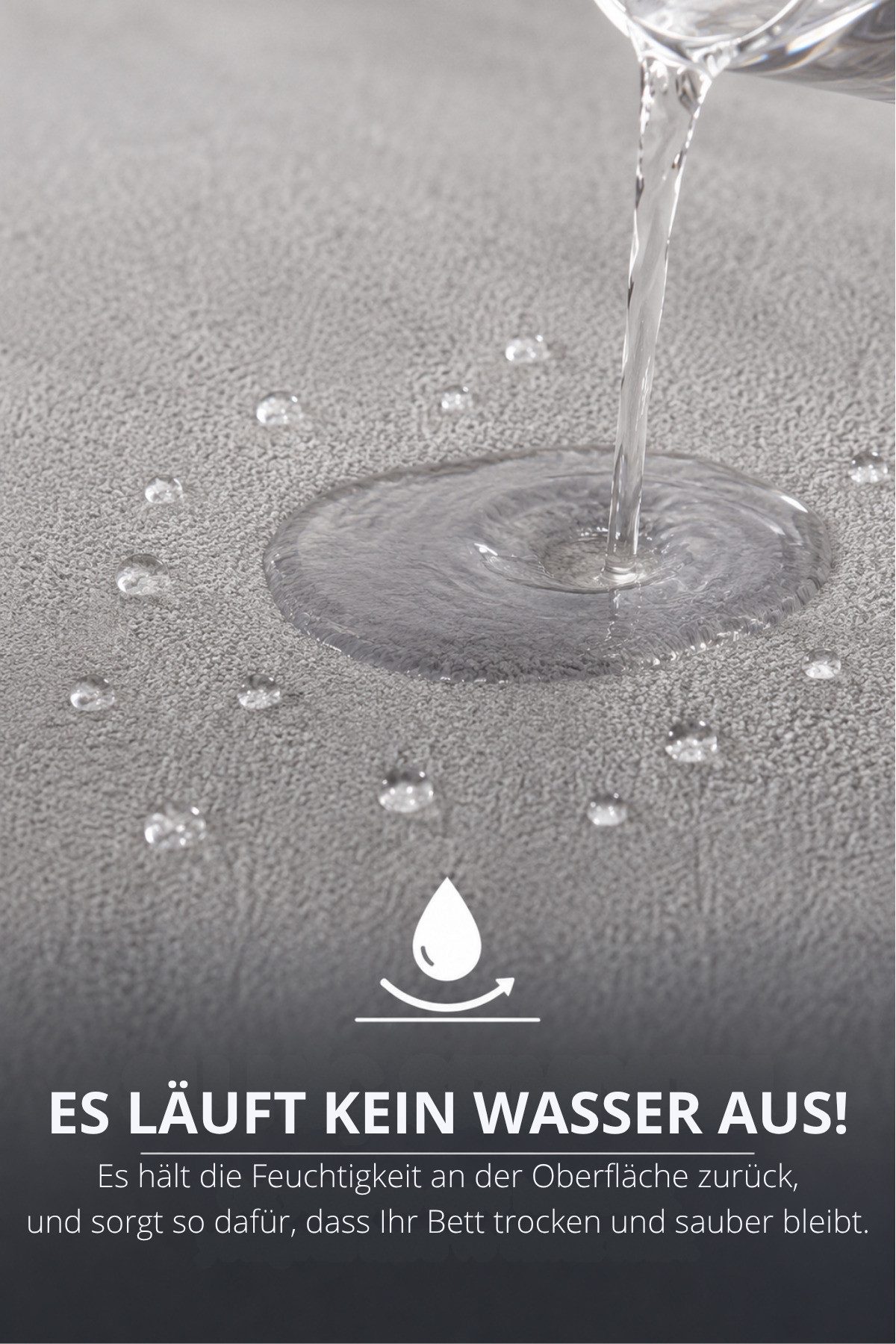 Matratzenschoner Atmungsaktiver Wasserdichter Mikrofaser Matratzenschoner Formeya – Bild 3 von 5
