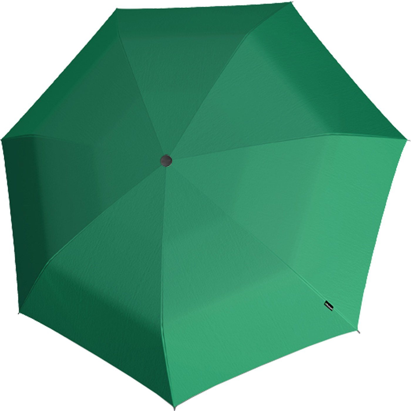 Handtasche die Auf-Zu-Automatik, kleiner, E.100 für green Automatikschirm Knirps® Mini-Schirm kompakter mit Taschenregenschirm