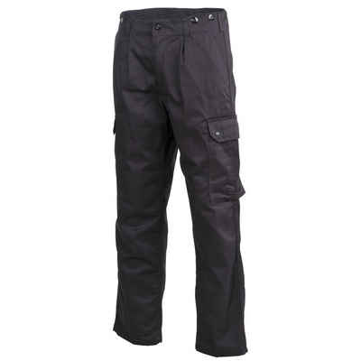 MFH Outdoorhose Bundeswehr Feldhose, schwarz, große Größen 60