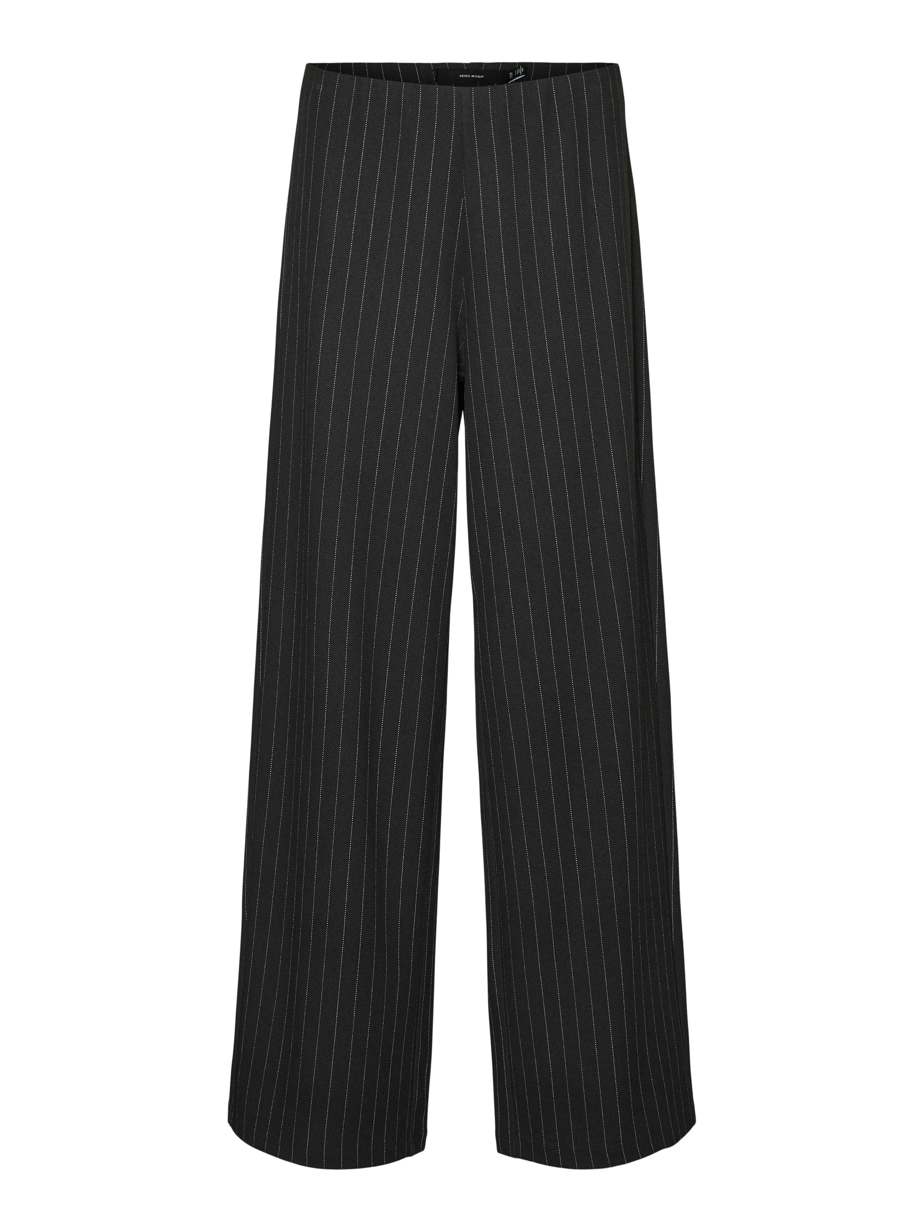 Obsidian Stripes:OATMEAL PINSTRIPES