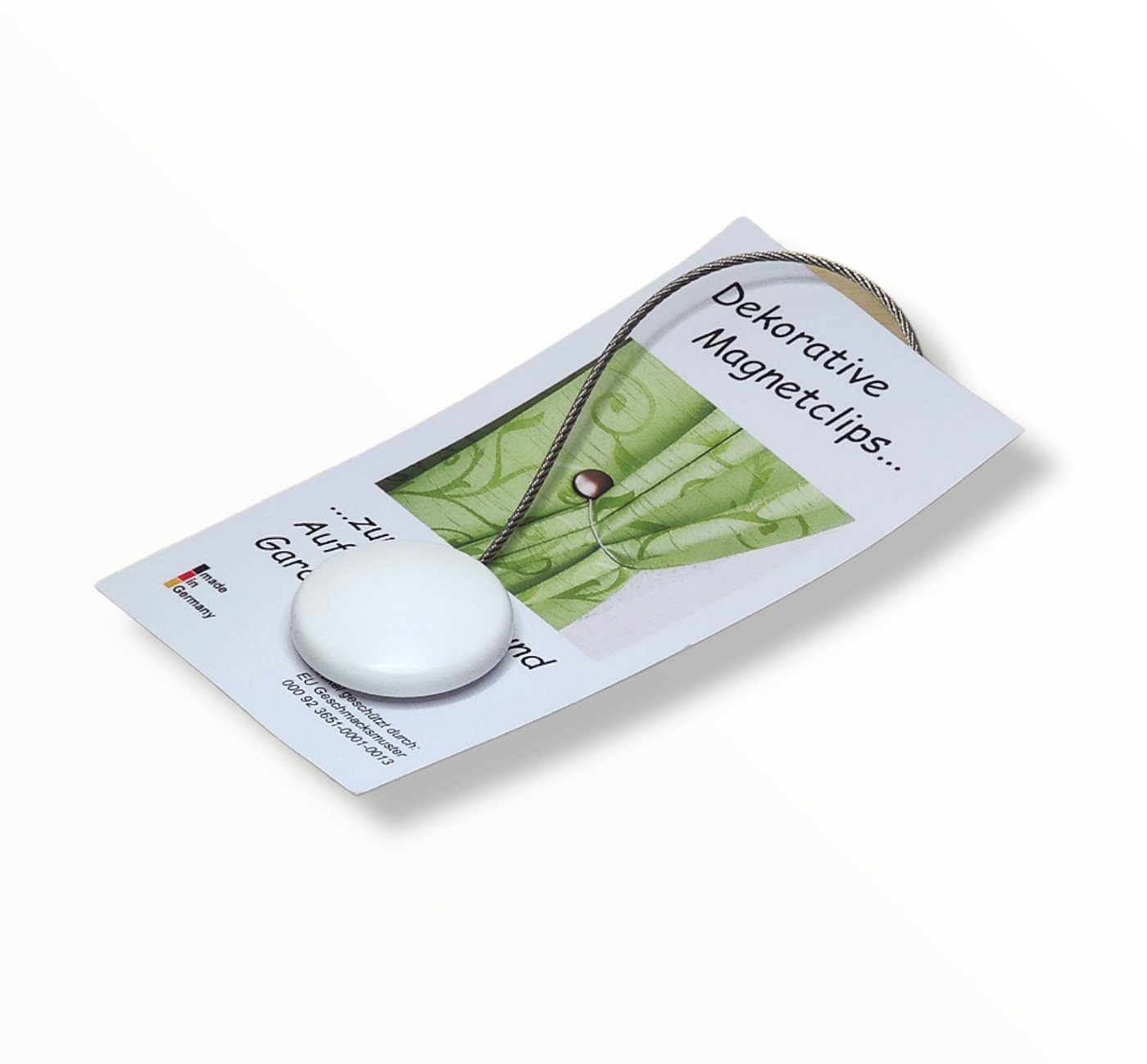 nodeko Magnethalter für Gardinen Raffhalter mit Magnet Ø 28 mm, mit Drahtsc günstig online kaufen