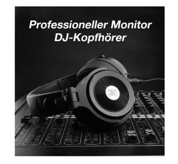 OneOdio Monitor 40 Headset schwarz atmungsaktive Ohrpolster DJ-Kopfhörer