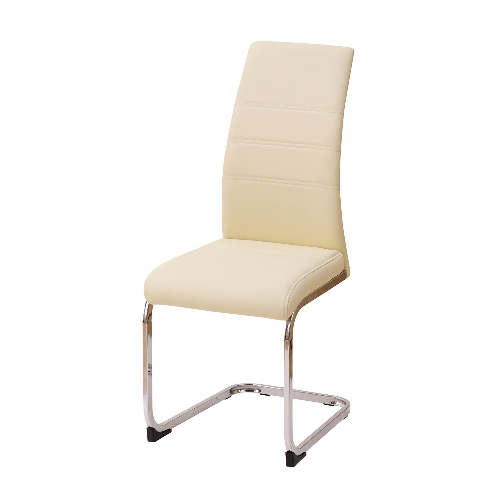 HTI-Living Freischwinger Schwingstuhl SallyC PU Beige günstig online kaufen
