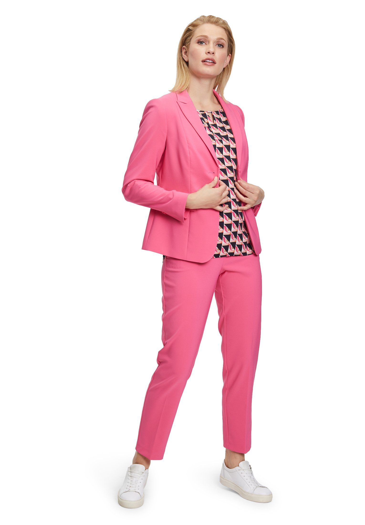 Betty Barclay Bluse Klassische Rosa Muster mit Muster