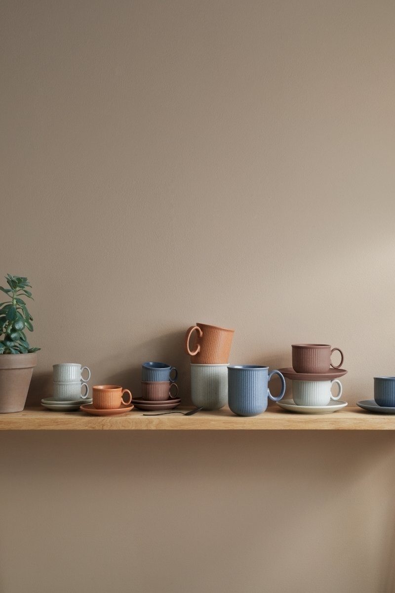 Thomas Porzellan Untertasse Clay Smoke Kombi-Untertasse 16,2 cm, Untertasse