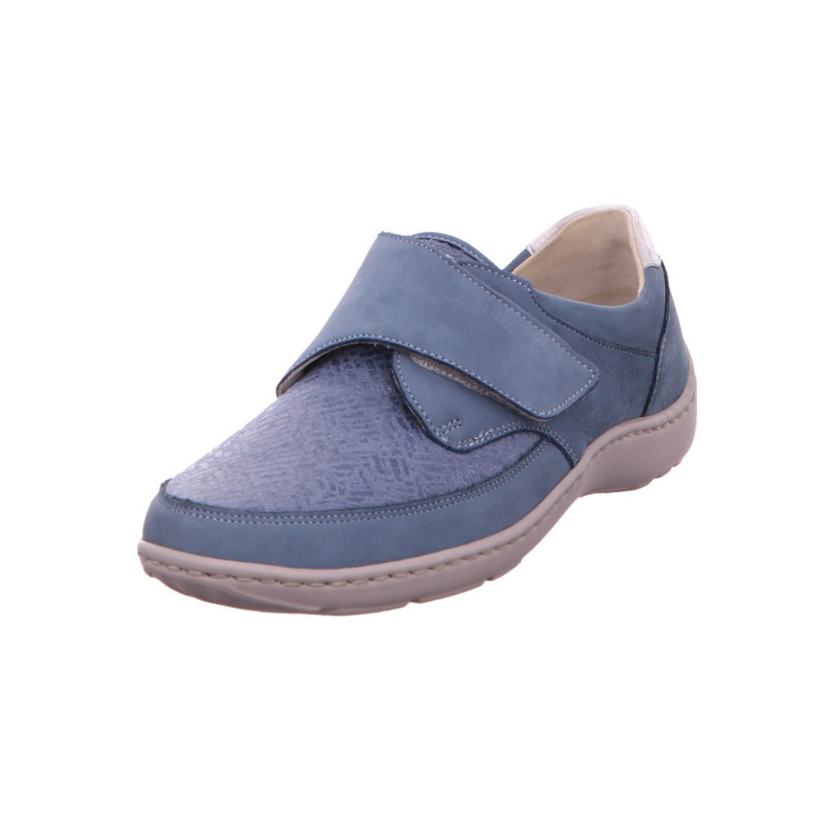 Sportliche Slipper für Damen in blau Slipper