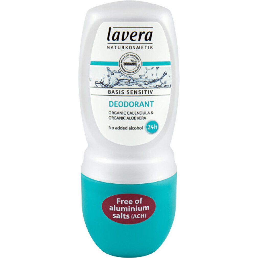 lavera Deo-Roller Ball deodorant Basis Sensitiv (Deodorant Roll-on) 50ml