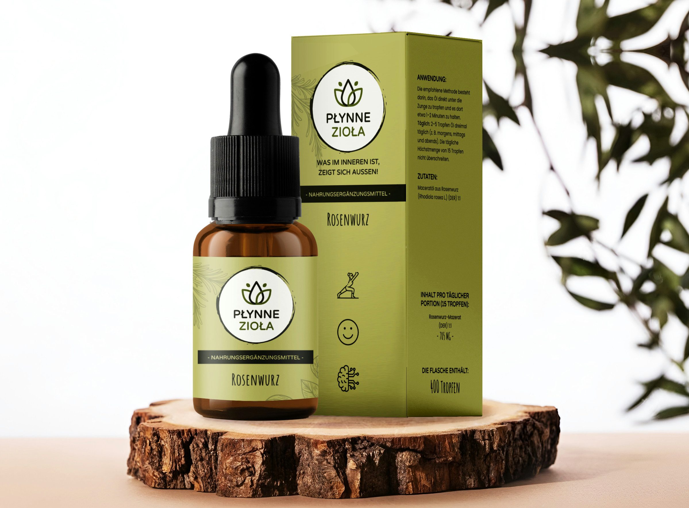 AURACARE AuraCare® Rosenwurz Tropfen 15ml (Rhodiola rosea) Tropfen