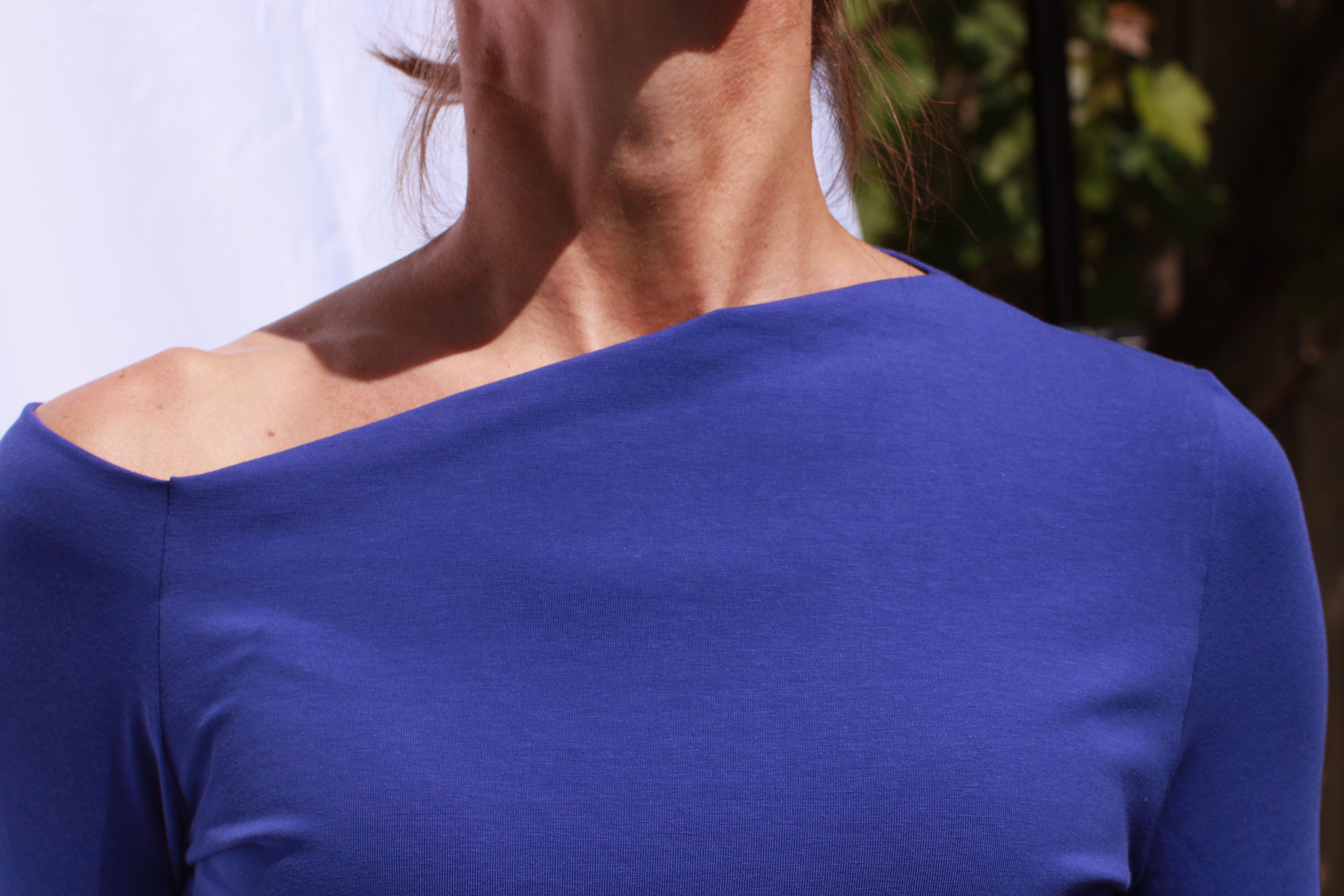 ESPARTO One-Shoulder-Top Asymmetrisches one-Shoulder-Shirt Divya