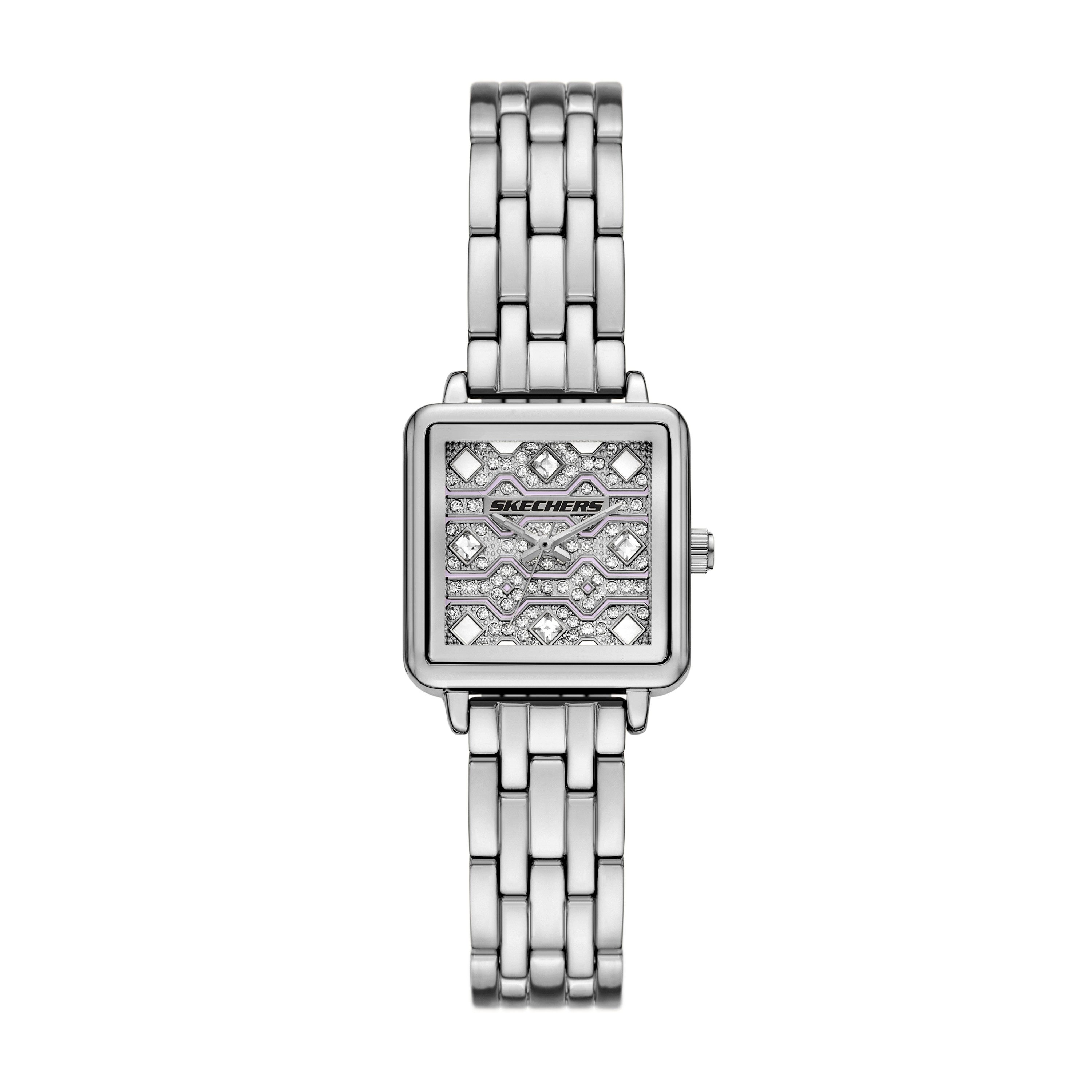 Skechers Quarzuhr KATELLA SR6340, Armbanduhr, Damenuhr, analog, Glassteine günstig online kaufen