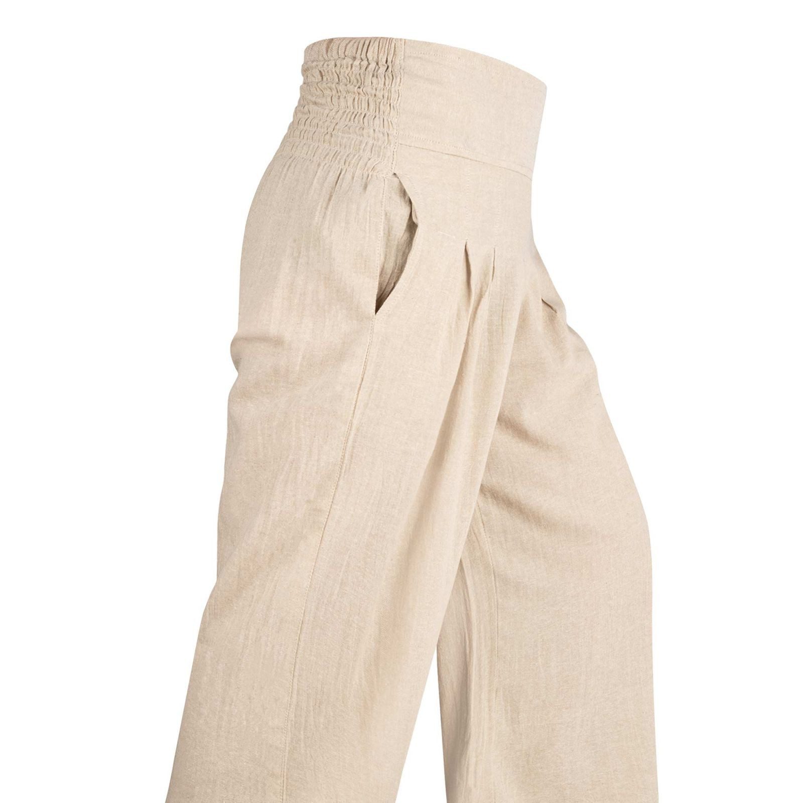 KUNST UND MAGIE Yogahose KUNST UND MAGIE Yogahose Pumphose Pluderhose bunt Baumwolle lang