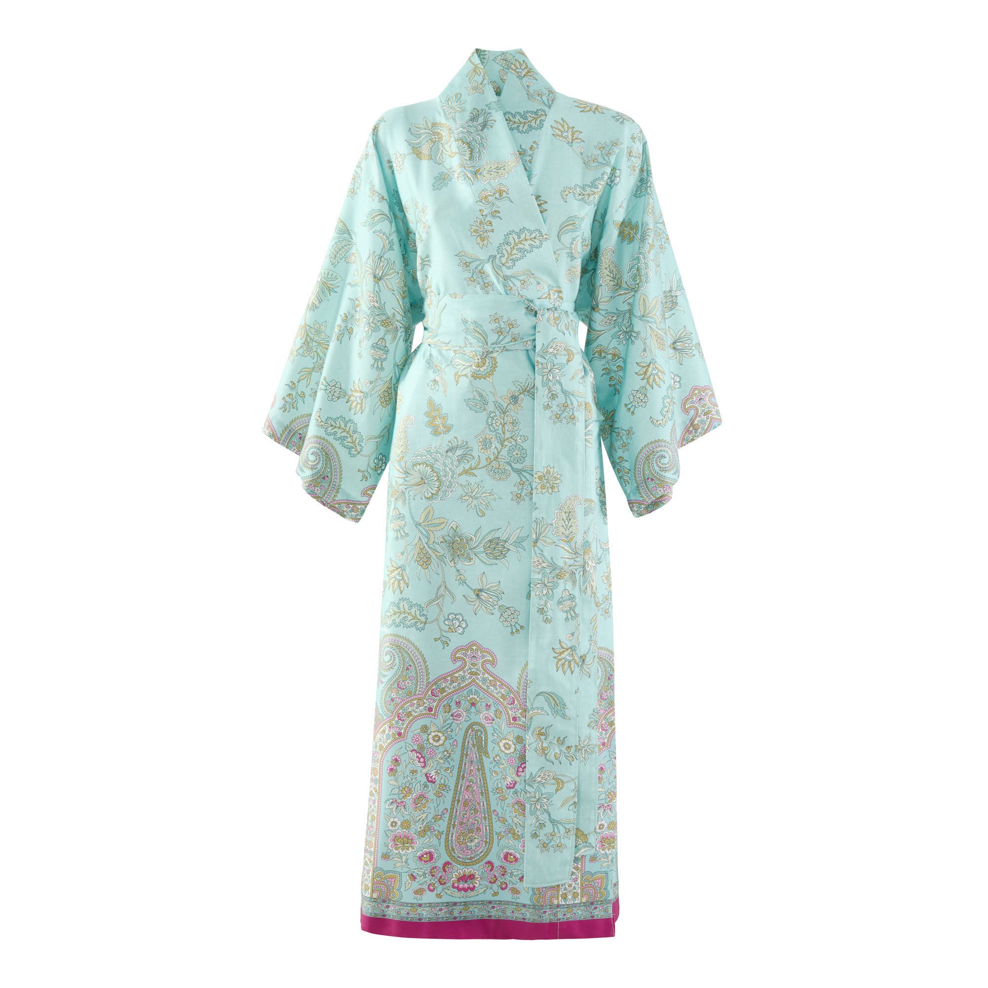 Bassetti Kimono IND ROSES, lang, Baumwolle, günstig online kaufen