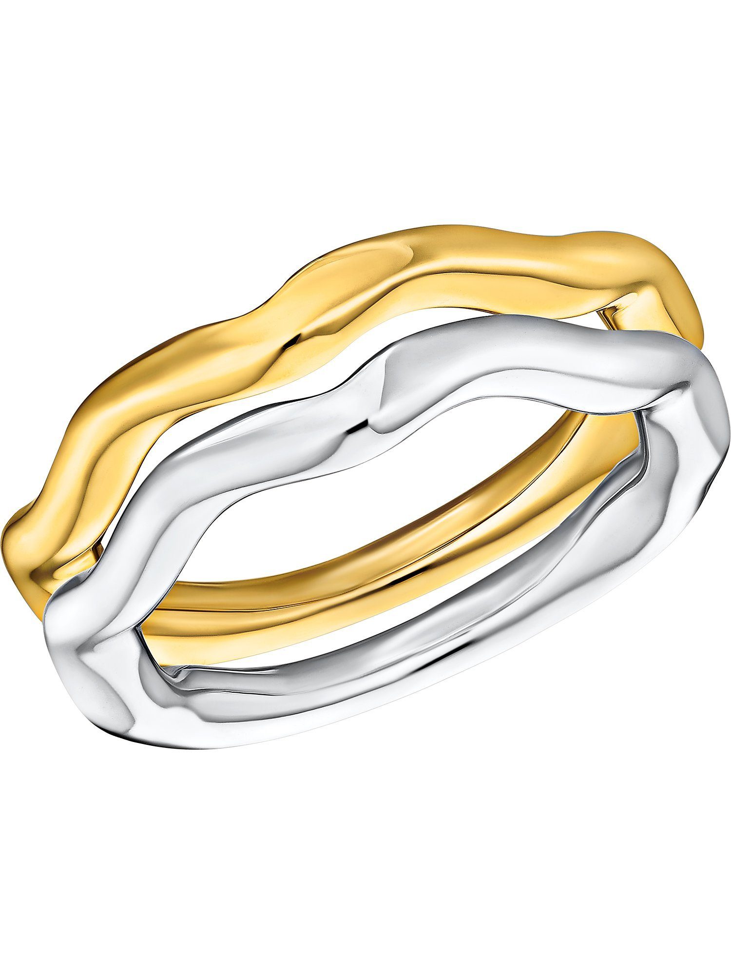Joop! Silberring (Ring, 1-tlg) Sterling Süßwasserzuchtperle Damen, für Silber, 925