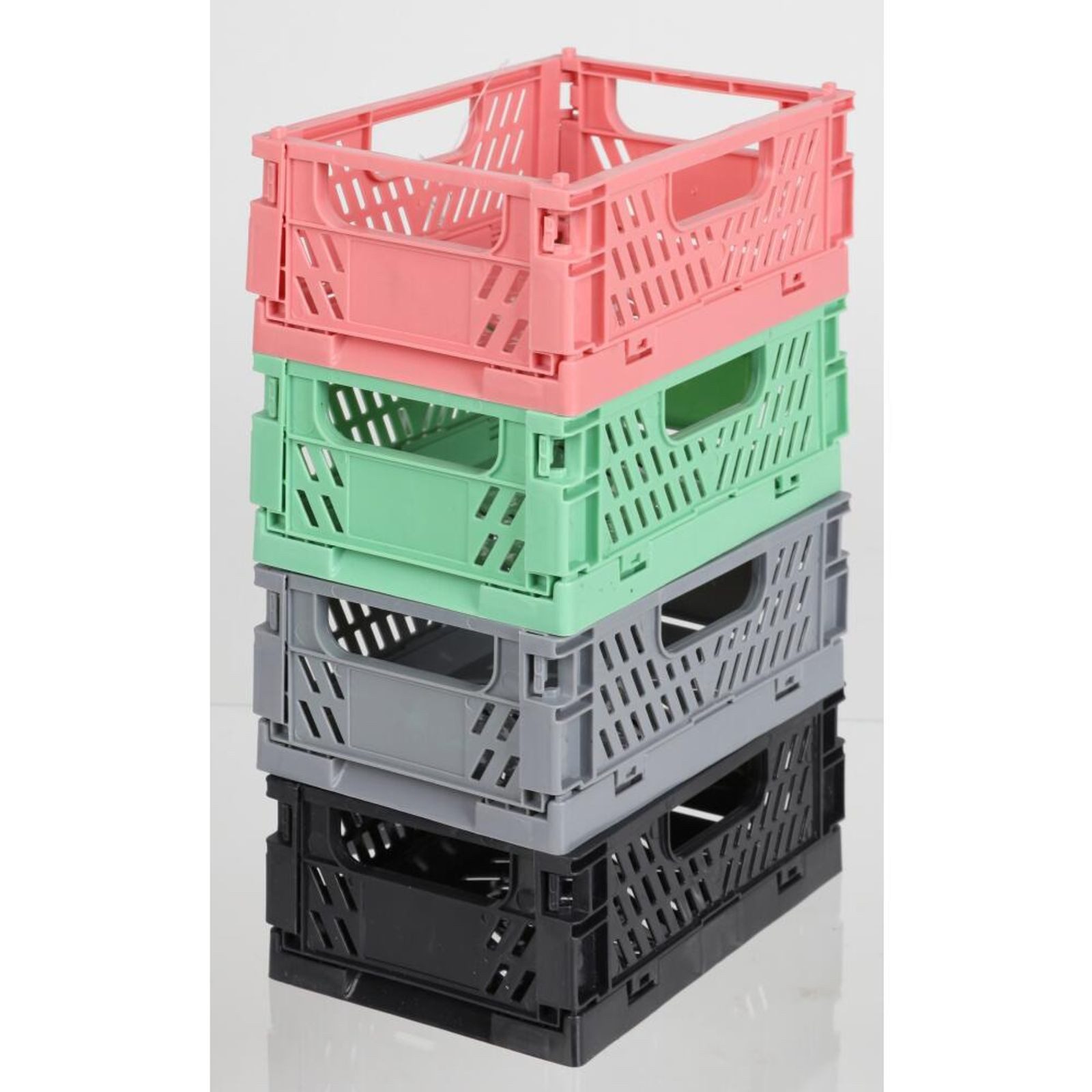 BURI Faltbox 24x Mini-Deko Klappbox 15x10x 5,7cm