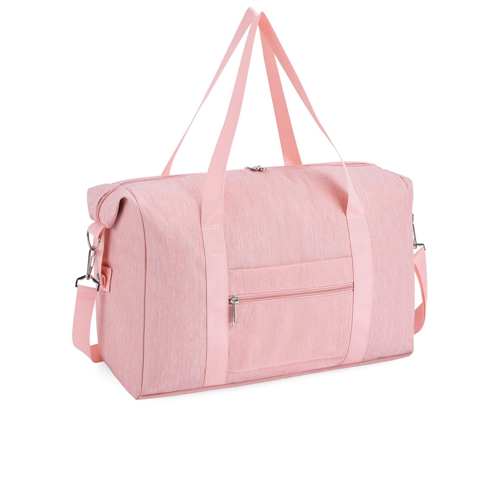 Zaewry Reisetasche Faltbare Reisetasche Handgepäck Tasche Weekender Damen Herren, Sporttasche, Easyjet Handgepäck 44x30x19 cm