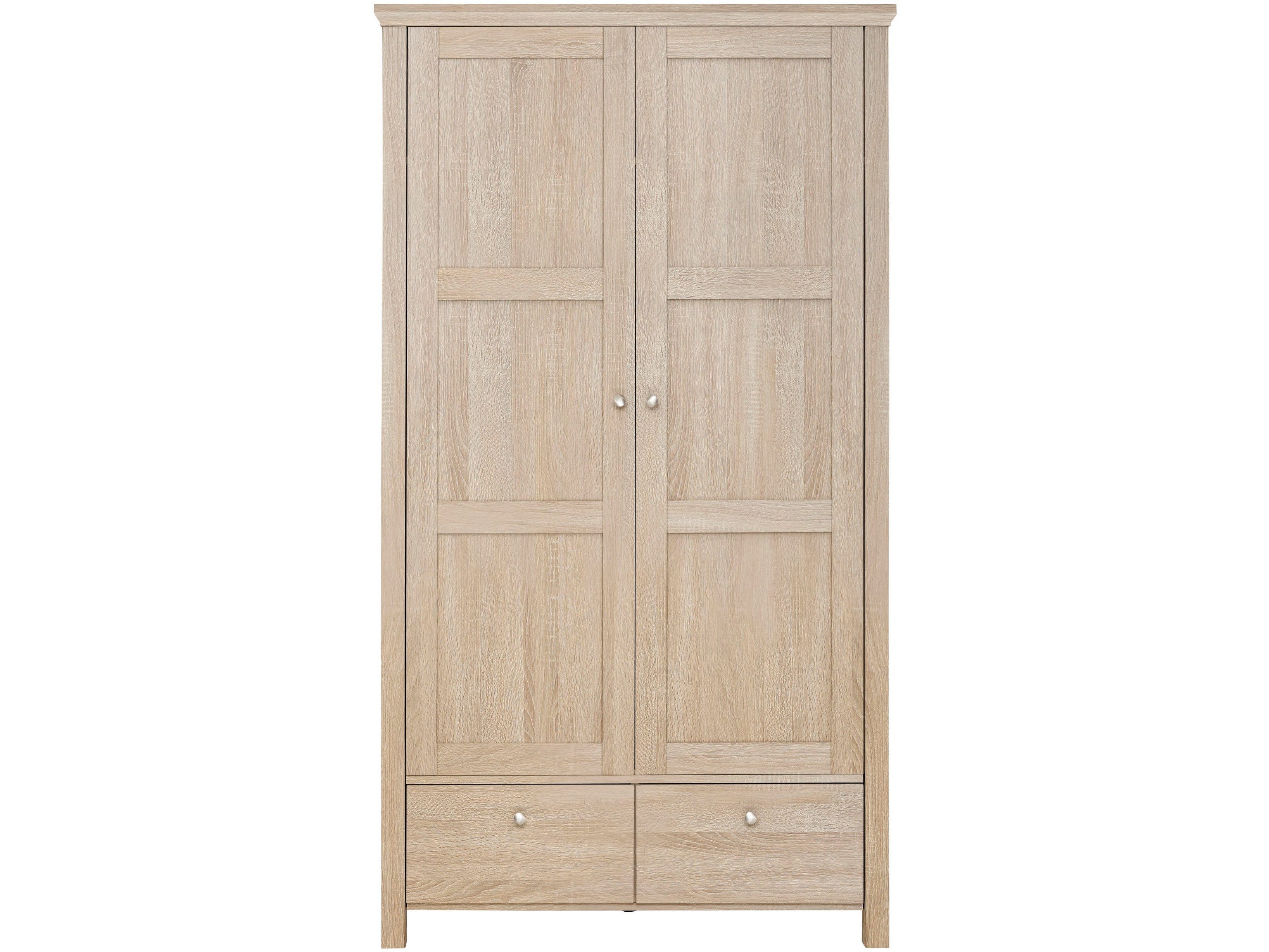 loft24 Kleiderschrank Mandela mit Kleiderstange günstig online kaufen