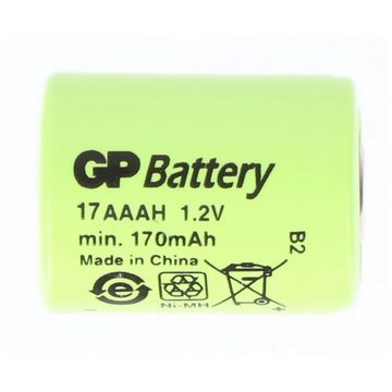 GP Batteries KAN 1/3AAA NiMH Industriezelle Akku Size 1/3 AAA Abmessungen 14,1 x 1 Akku 170 mAh (1,2 V)