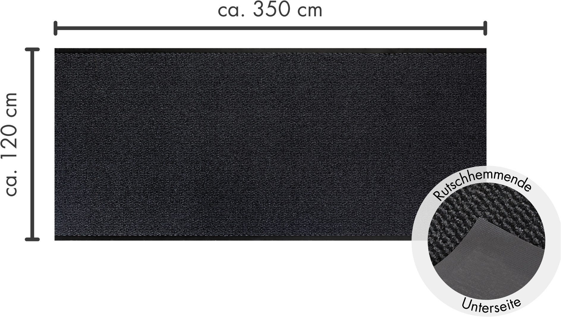 Andiamo Fußmatte Easy, Made in Netherlands, rechteckig, Höhe: 5 mm, Schmutz günstig online kaufen