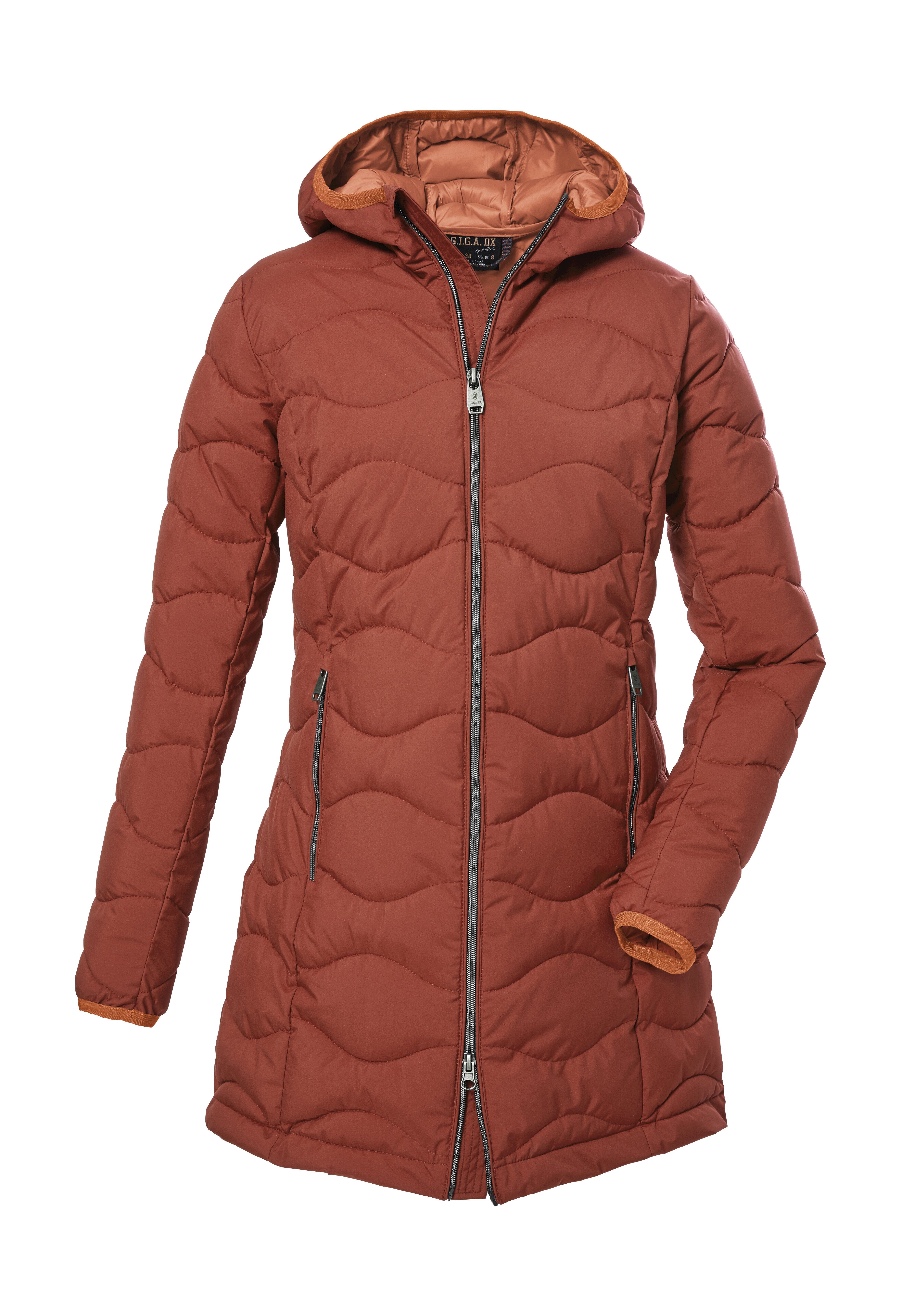 G.I.G.A. DX by killtec Steppmantel GW 20 WMN QLTD PRK Damen Steppparka: wasserabweisend, atmungsaktiv, winddicht