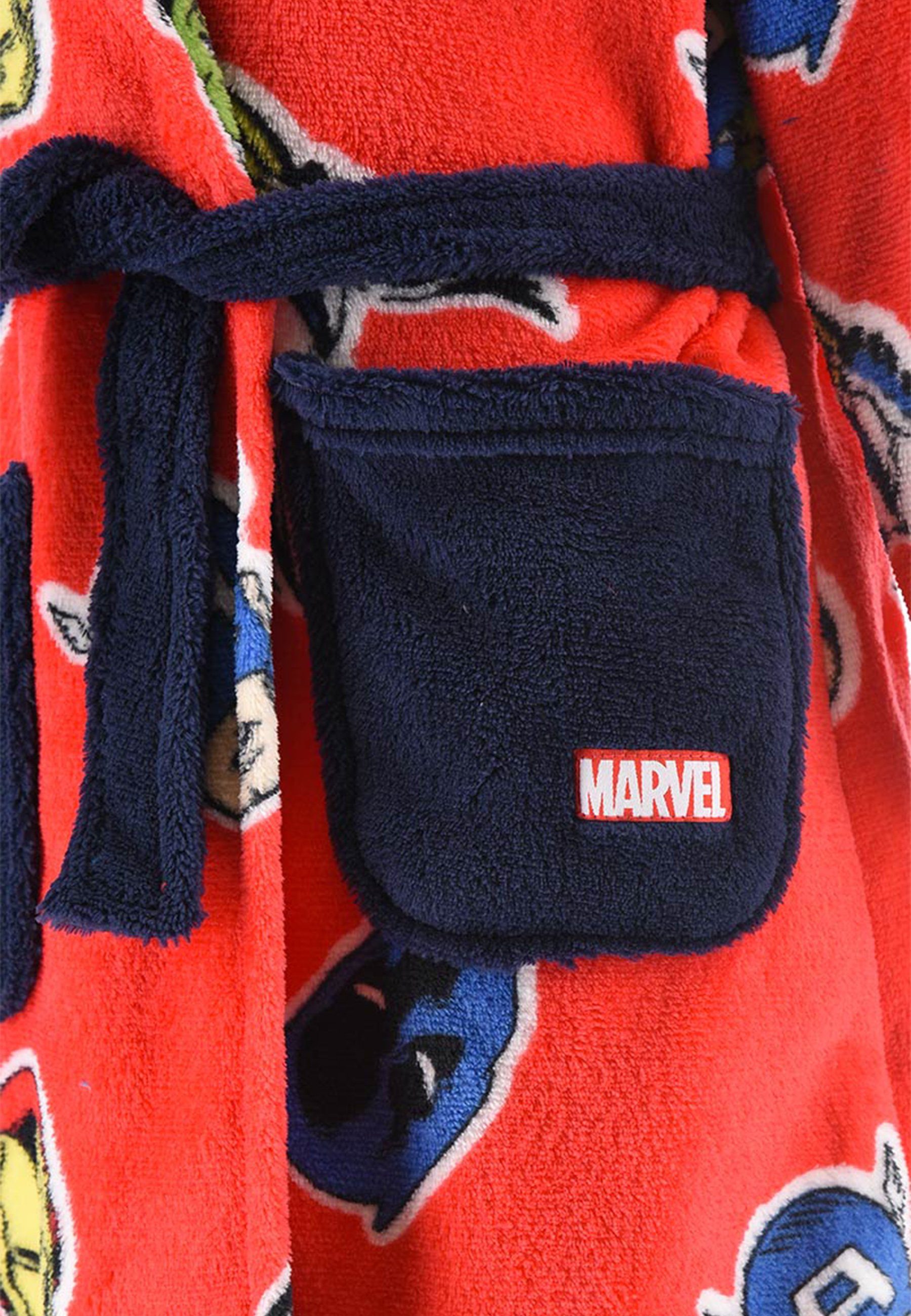 The AVENGERS Kinderbademantel Iron Man Hulk Captain America Kinder Jungen Bademantel