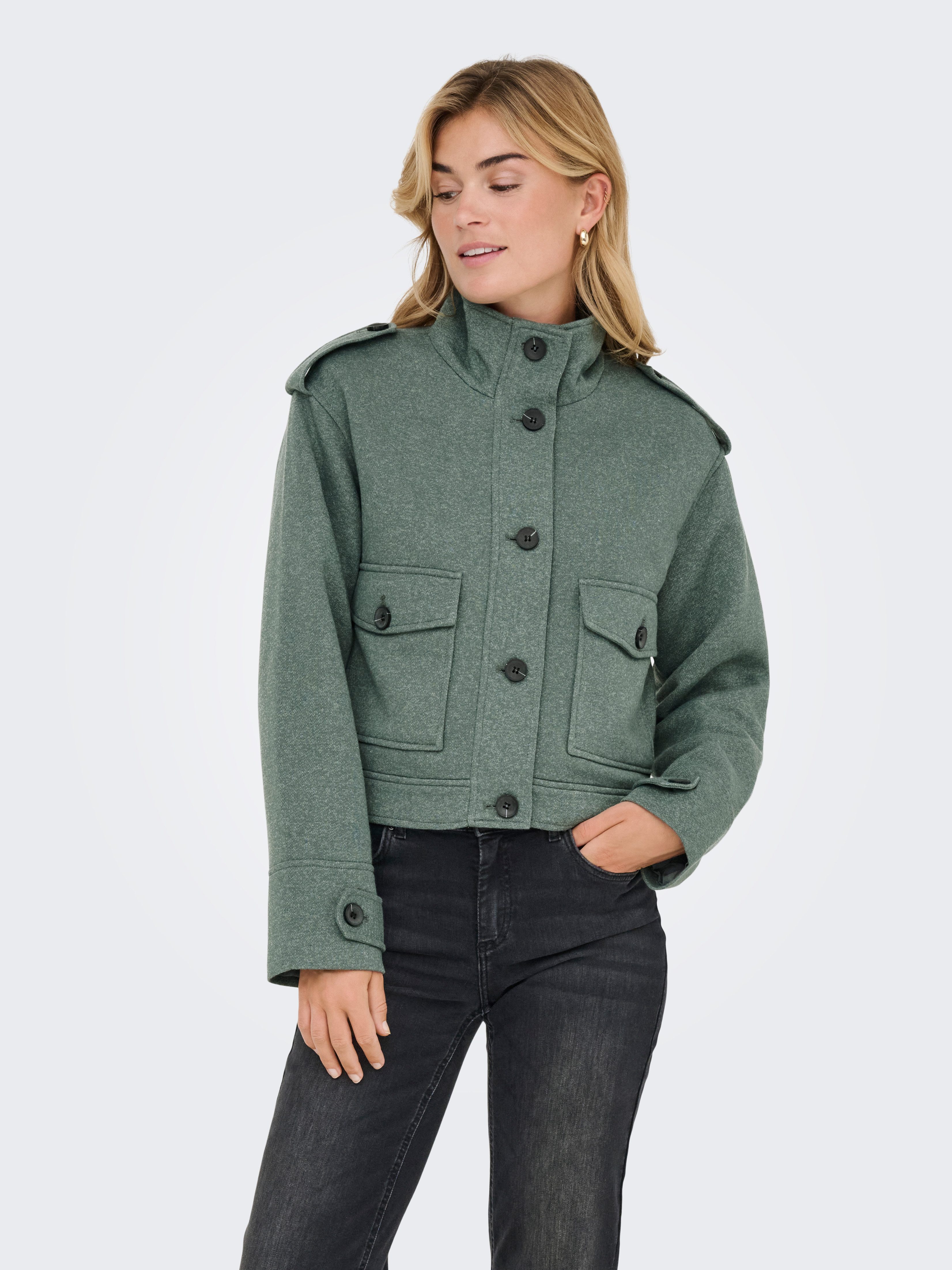 ONLY Kurzmantel ONLSEDONA LIGHT COLLAR JACKET günstig online kaufen