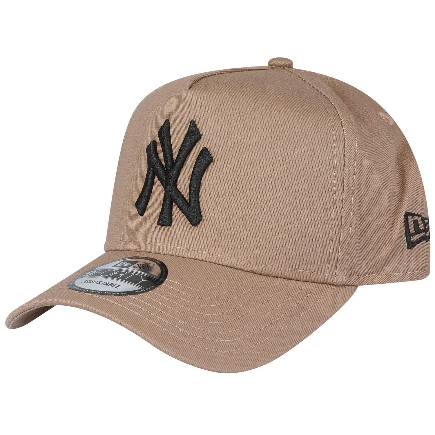 New Era Trucker Cap 9Forty Trucker New York Yankees Khaki/Schwarz