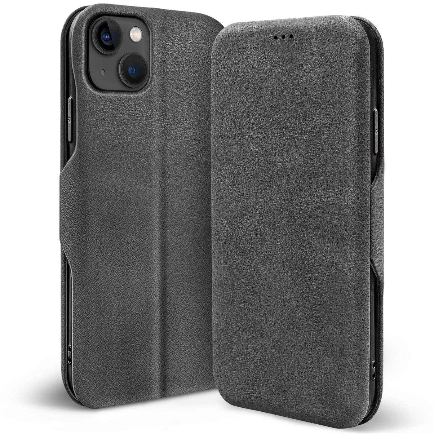 CoolGadget Handyhülle Business Premium Hülle Für iPhone 15 Plus 6,7 Zoll,  Handy Tasche mit Kartenfach für Apple iPhone 15 Plus Schutzhülle