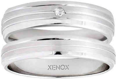 XENOX Partnerring Xenox & Friends, X2547, X2548, wahlweise mit oder ohne Zirkonia