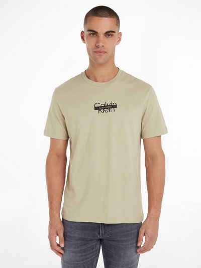 Calvin Klein T-Shirt CUT THROUGH LOGO T-SHIRT