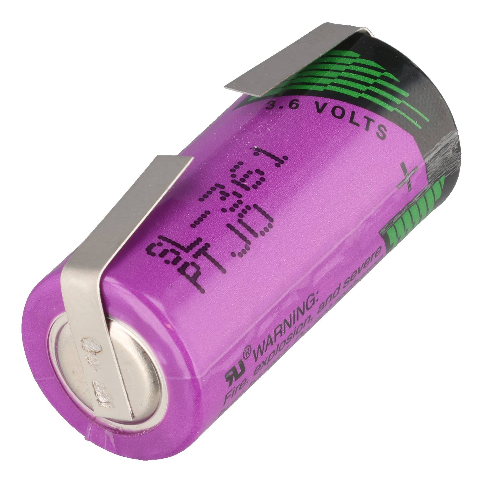 Tadiran Sonnenschein Inorganic Lithium Battery SL-361 mit Lötfahne U-Form Batterie, (3,7 V)