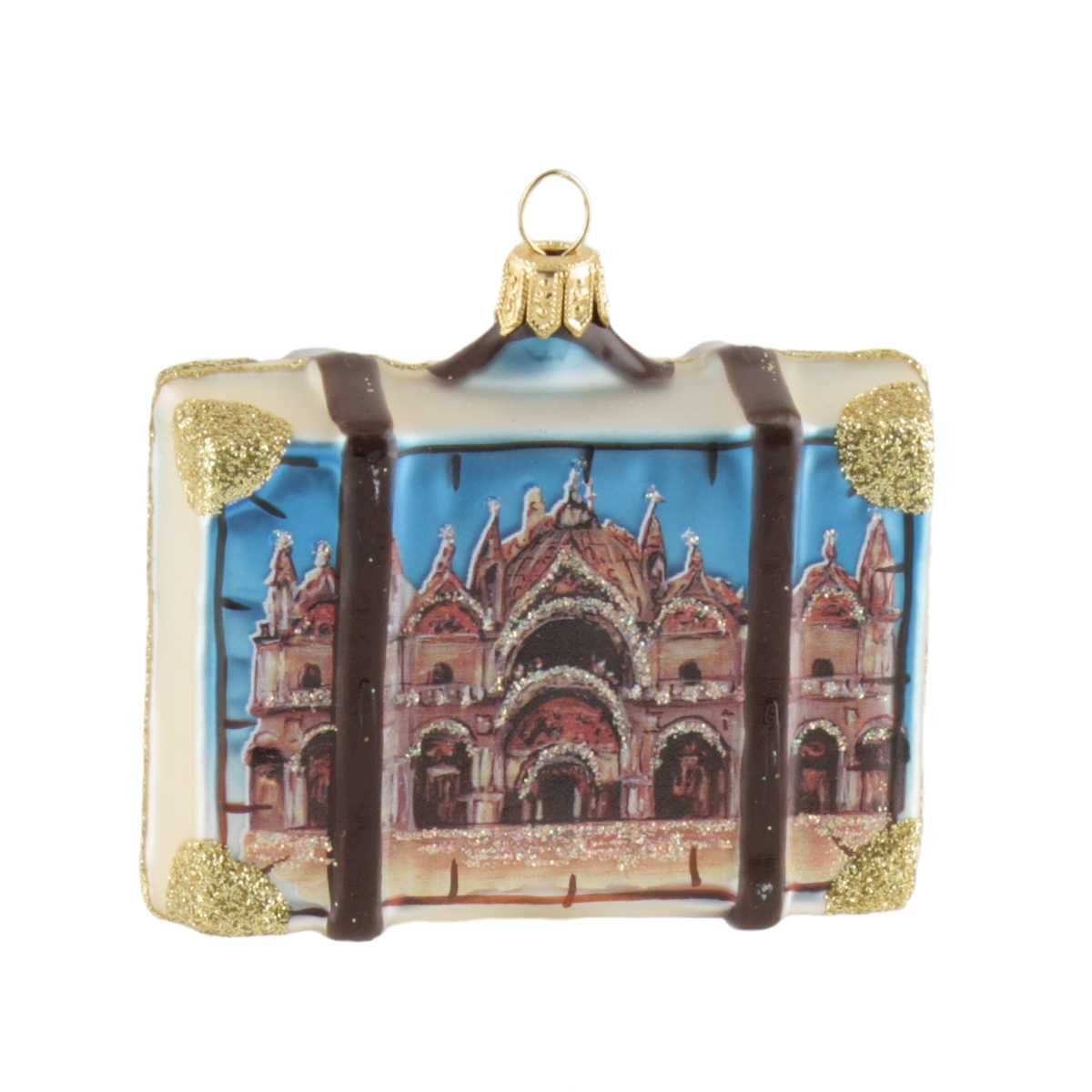 440s Christbaumschmuck 440s Christbaum-Hänger Reise Koffer Venedig (1-tlg)