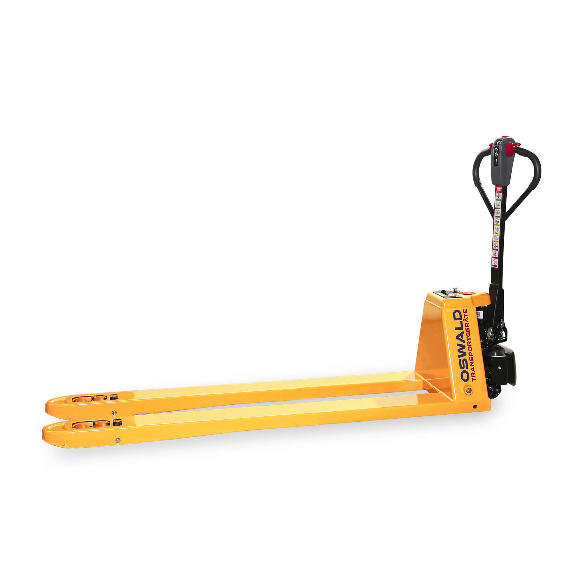 OSWALD Transportgeräte Gabelhubwagen Elektrohubwagen OSWALD E15 Li-Ion 1500 kg - 1500 mm Gabel - 48V