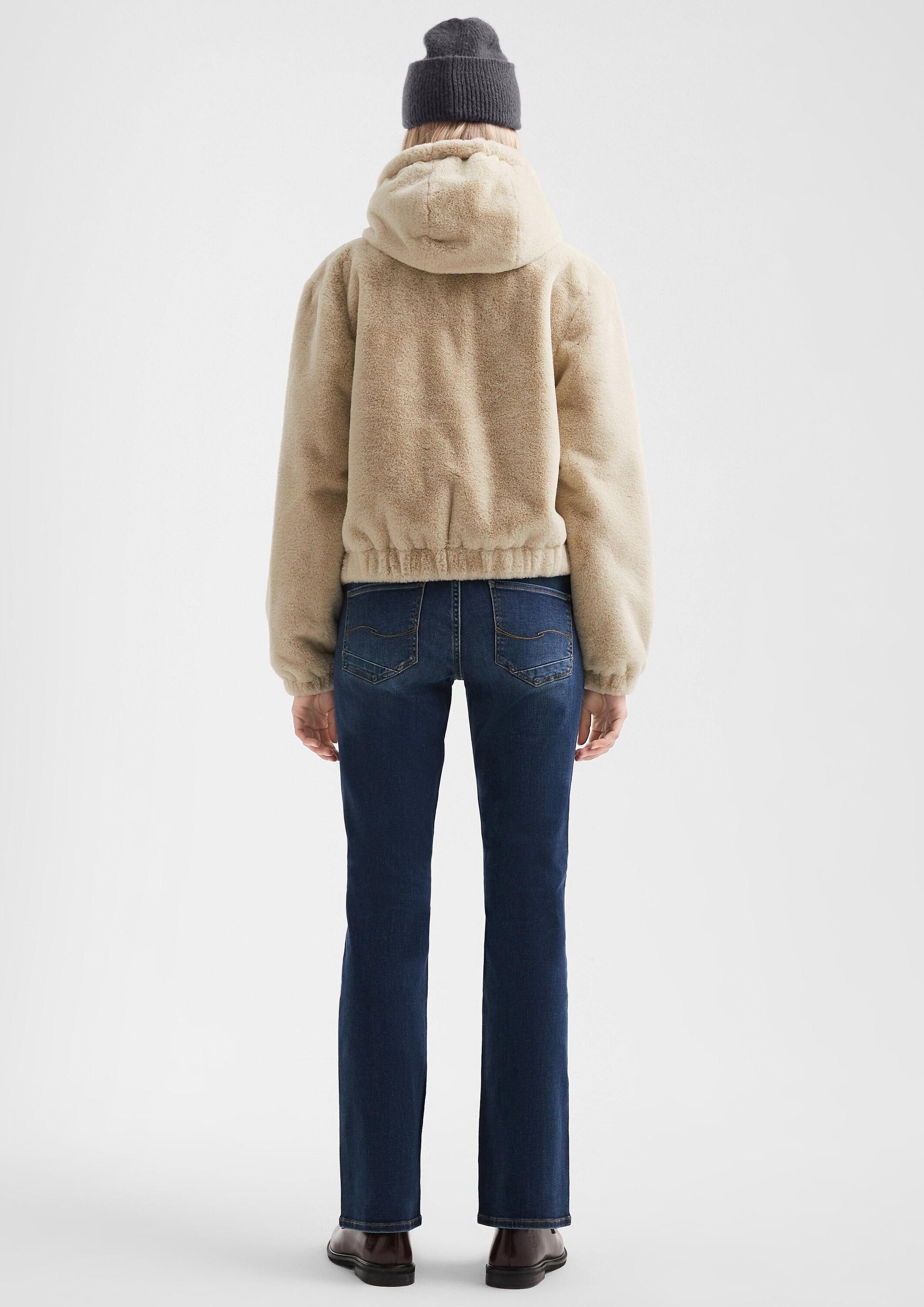 QS Strickmütze Mütze Kuschelige Mütze mit Umschlag günstig online kaufen