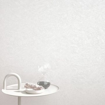 Erismann Vliestapete Abstrakt Marmor Grau Glitzer Elle Decoration 10330-10