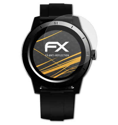 atFoliX Schutzfolie für Hama Fit Watch 6900, (3 Folien), Entspiegelnd und stoßdämpfend