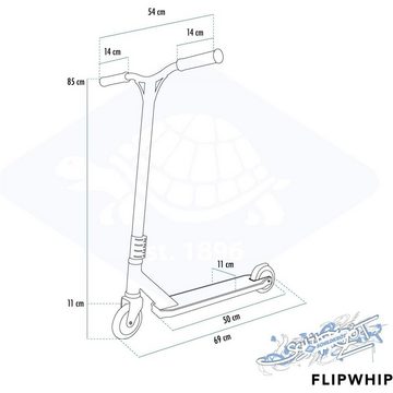 Schildkröt Stuntscooter Flipwhip Hydro Grün