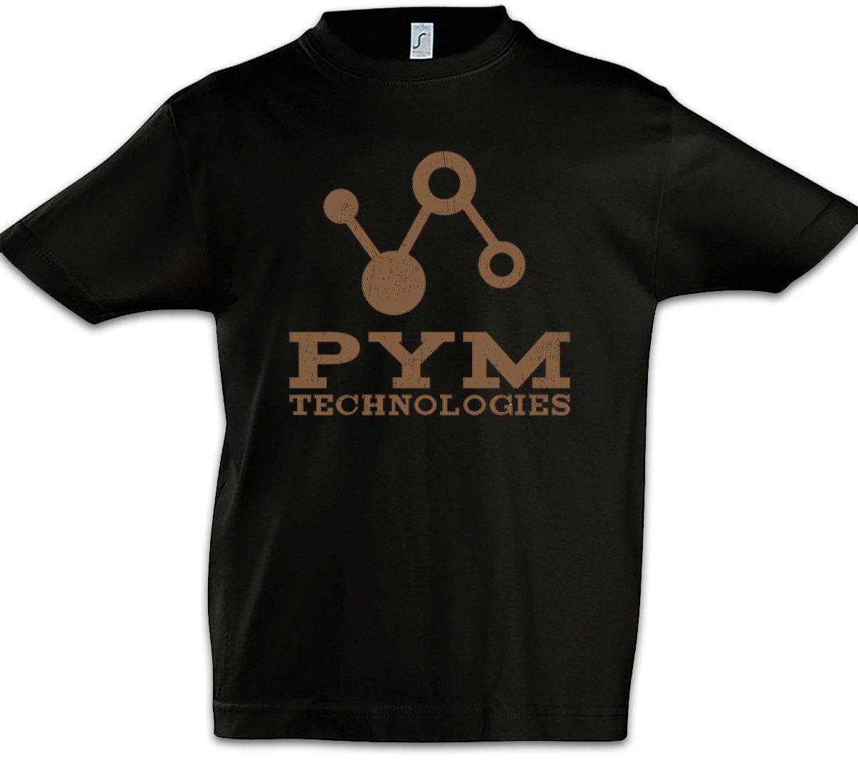 Urban Backwoods Print-Shirt Pym Technologies Kinder T-Shirt Ant Logo Symbol Ant-Man Sign Man (1-tlg) Schild Zeichen Comic Scott