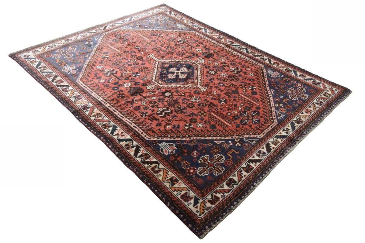 Orientteppich Shiraz 154x206 Handgeknüpfter Trading, Nain Orientteppich 10 Perserteppich, rechteckig, / mm Höhe