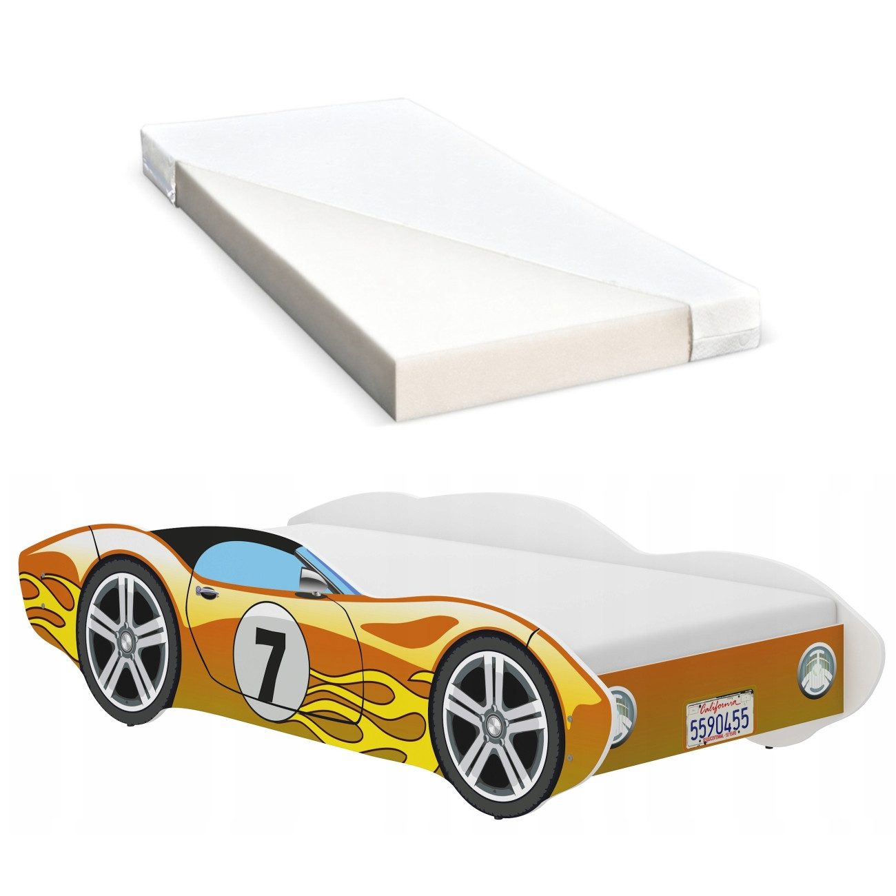 iGLOBAL Kinderbett Autobett Cars Bett Jugendbett günstig online kaufen