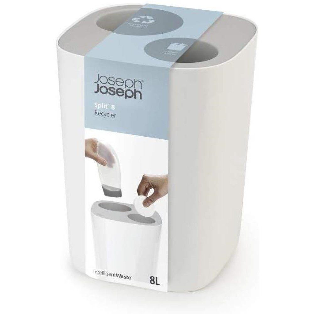 kosmetik mülleimer Joseph Joseph Kosmetikeimer Split Badezimmer Kosmetikmülleimer, Badmülleimer Bad, Badezimmer Mülleimer Standspiegel weiß groß -