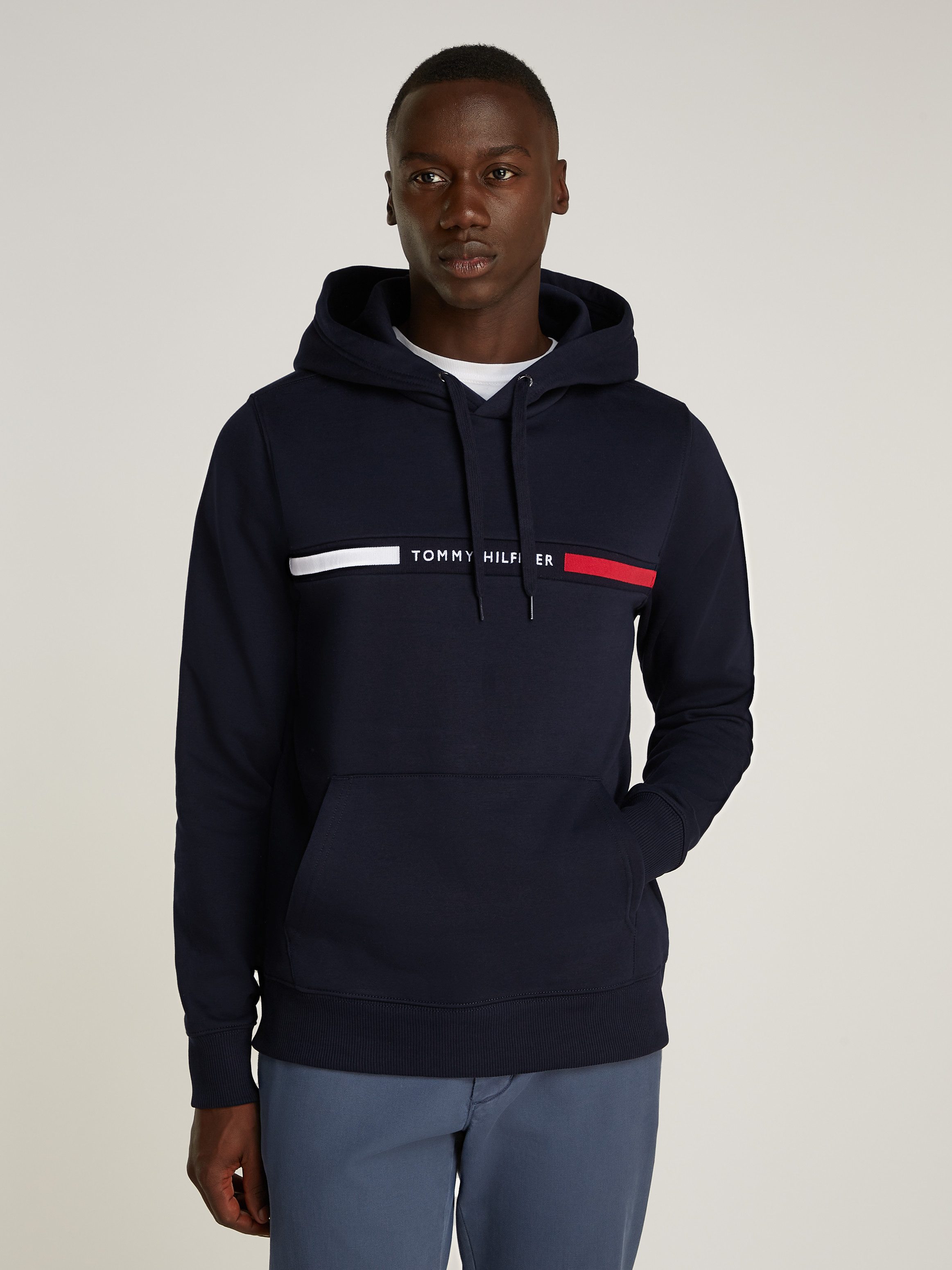 Tommy Hilfiger Kapuzensweatshirt HILFIGER CHEST INSERT günstig online kaufen