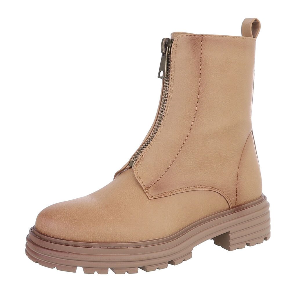 Ital-Design Damen Freizeit Plateaustiefelette (87531871) Blockabsatz günstig online kaufen