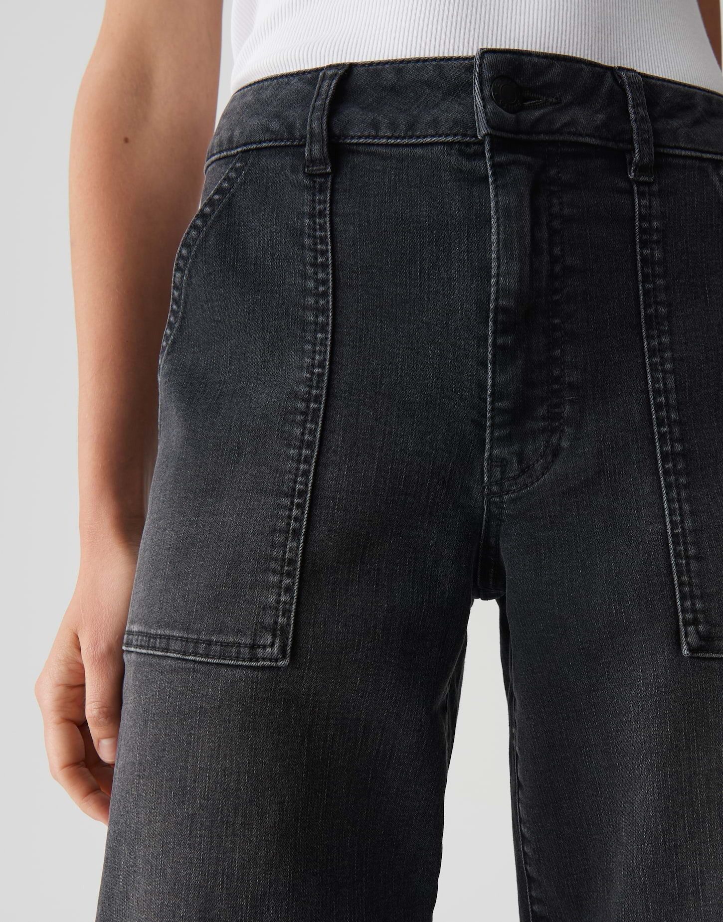 OPUS PANTS Relax-fit-Jeans MELLY FREE Barrel Jeans mit Powerstretch Mid Rise – Bild 4 von 5