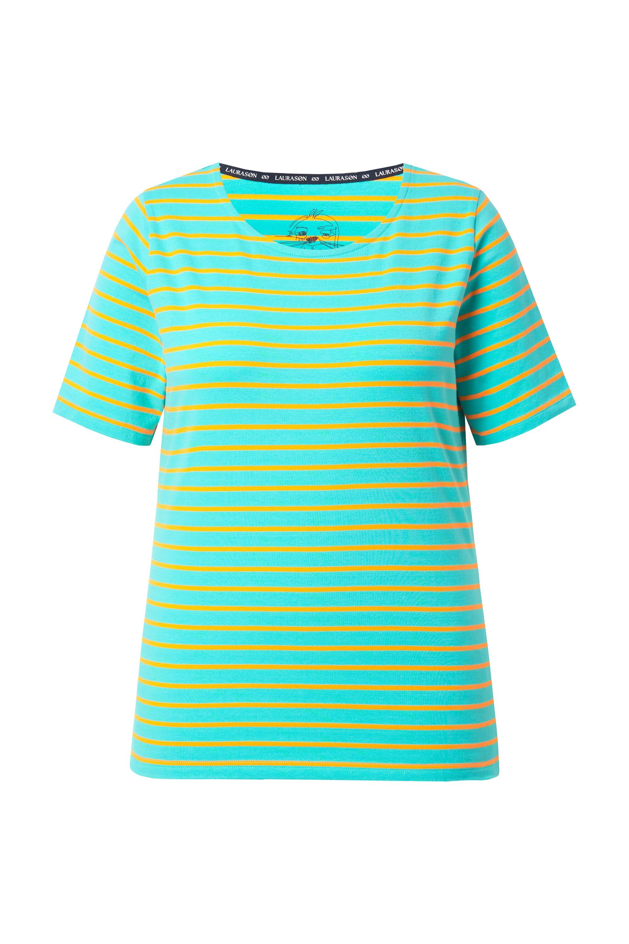 Laurasøn T-Shirt Ringelshirt Rundhals 1/2-Arm günstig online kaufen