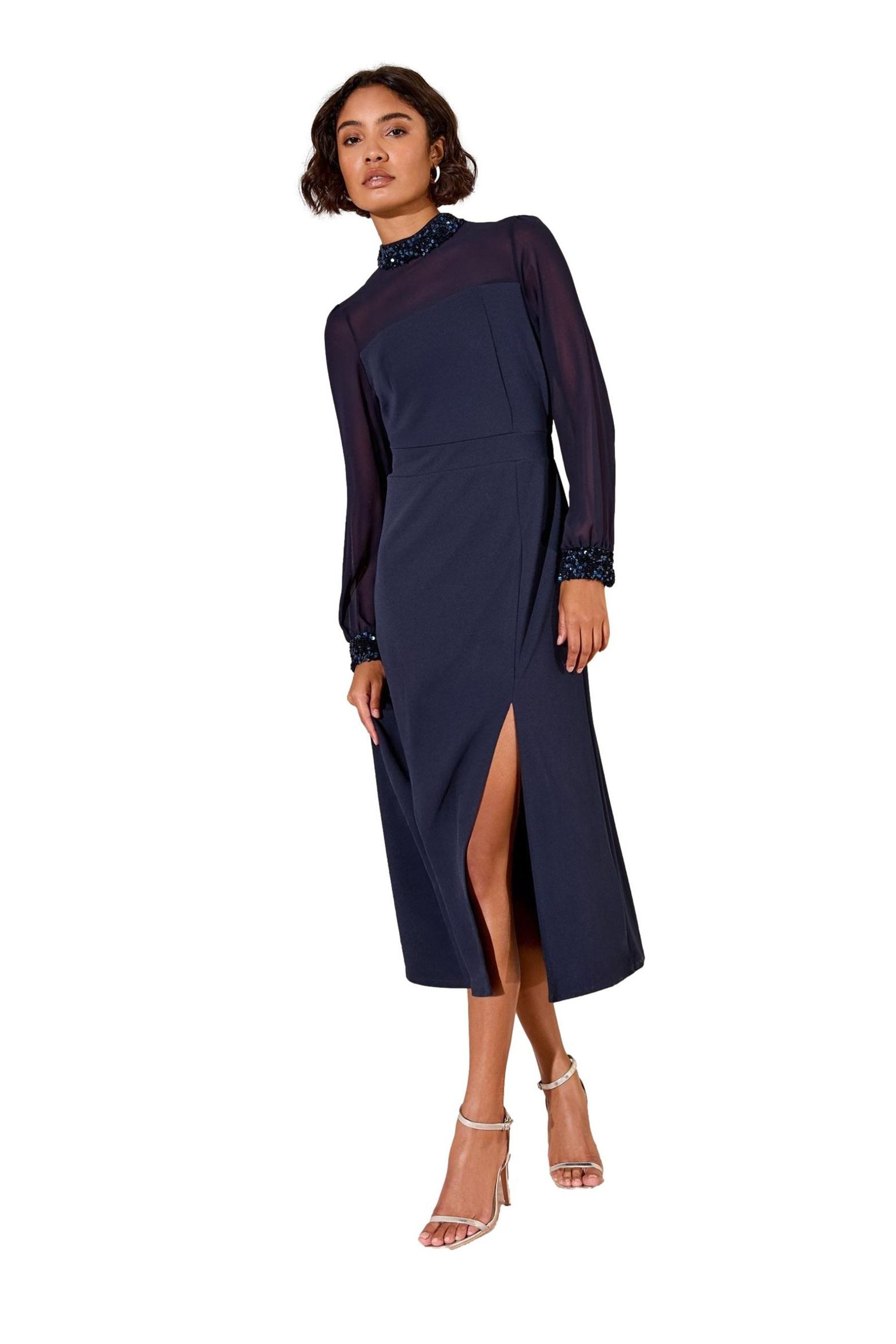 Midikleid Friends Like These Midikleid mit Pailletten Petite