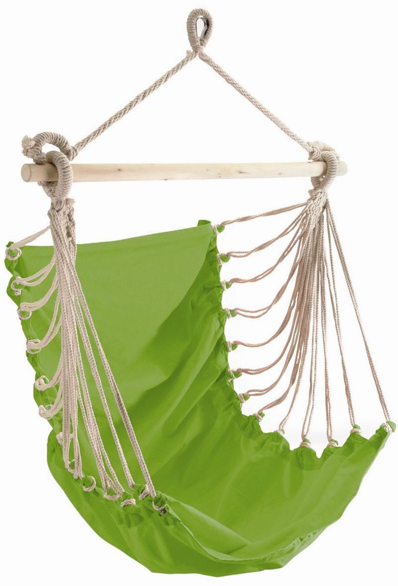 CONACORD Hängematte mycona Hängesitz Fashion green, Hängesitz ist bei 30 Grad Handwäsche waschbar