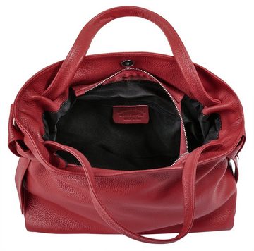 Samantha Look Henkeltasche, echt Leder, Made in Italy