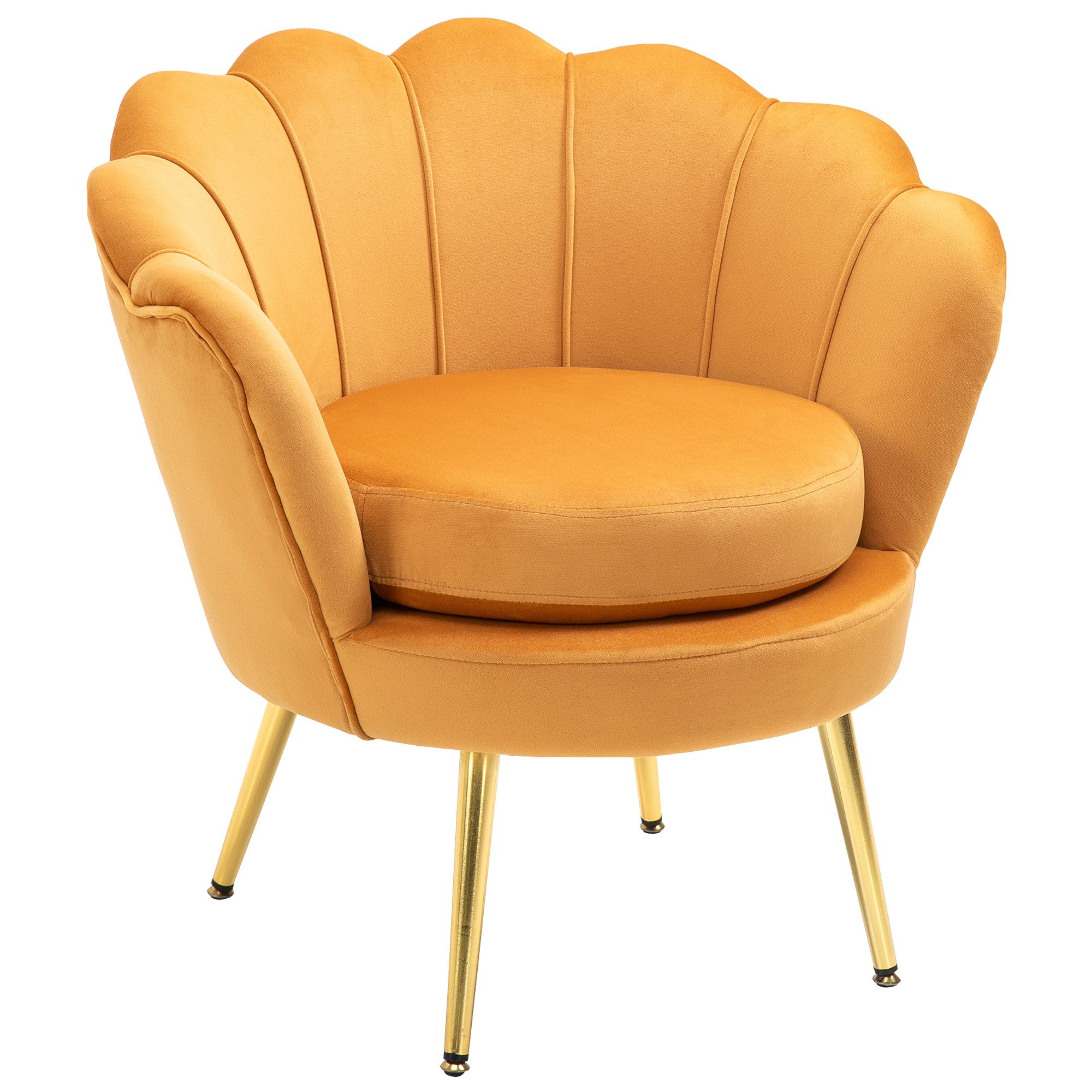 HOMCOM Sessel Polstersessel in Lotusform (Relaxsessel günstig online kaufen