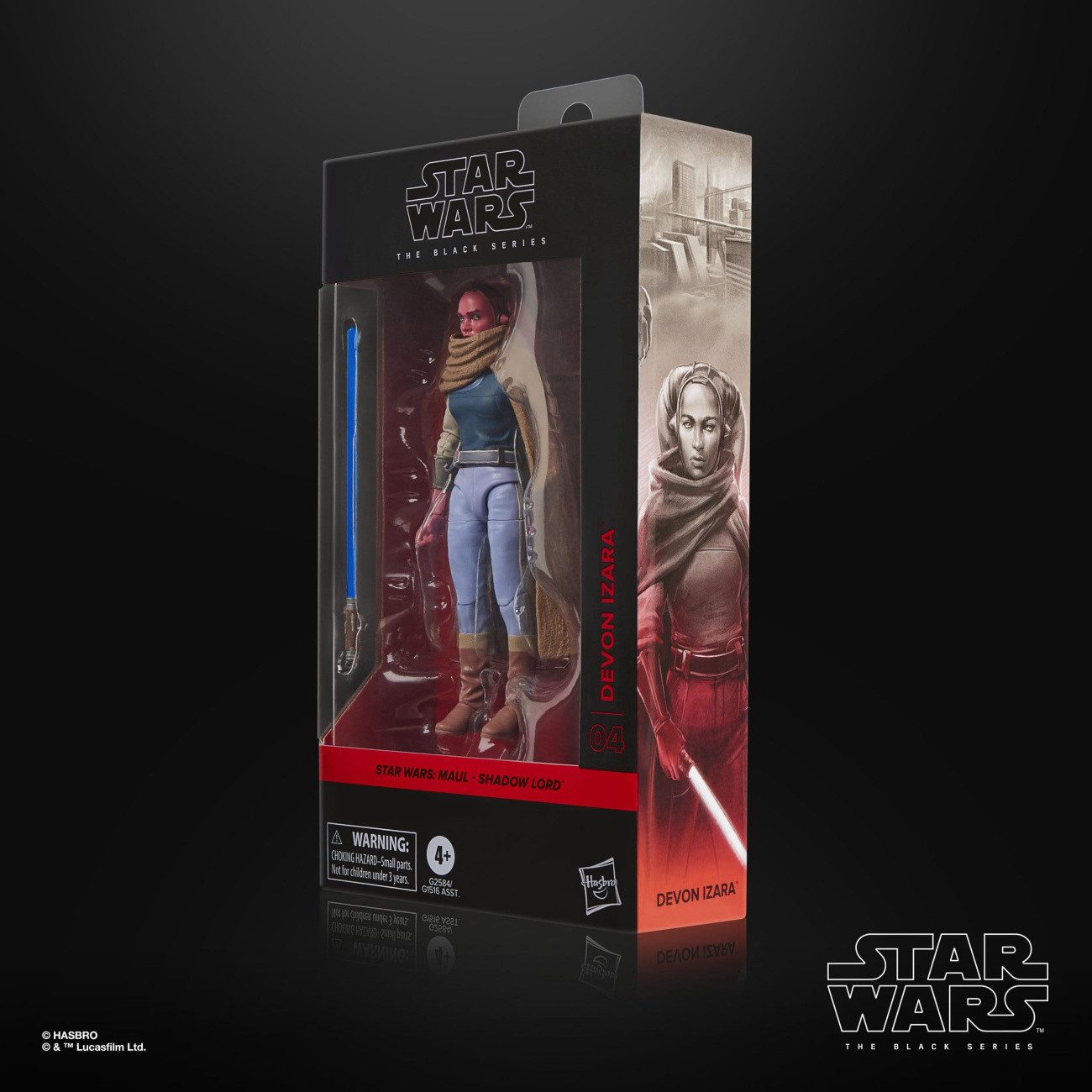 Hasbro Actionfigur Star Wars: Maul - Shadow Lord Black Series Actionfigur Devon Izara 15